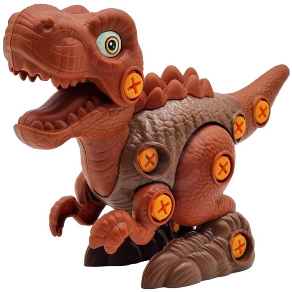WOOPIE Påskruet dinosaur borsæt – 31 stykker chokolade