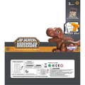 Miniatyrbillede 11 af 11: WOOPIE Påskruet dinosaur borsæt – 31 stykker chokolade
