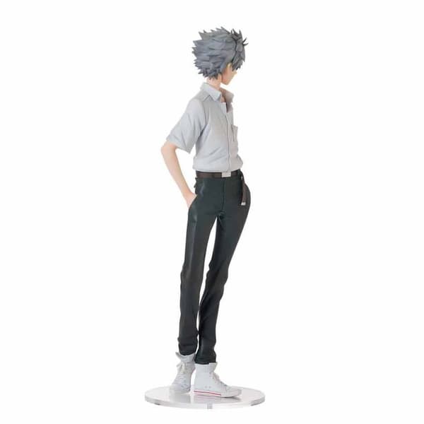 Rebuild of Evangelion Kaworu Nagisa Uniform figure 22cm