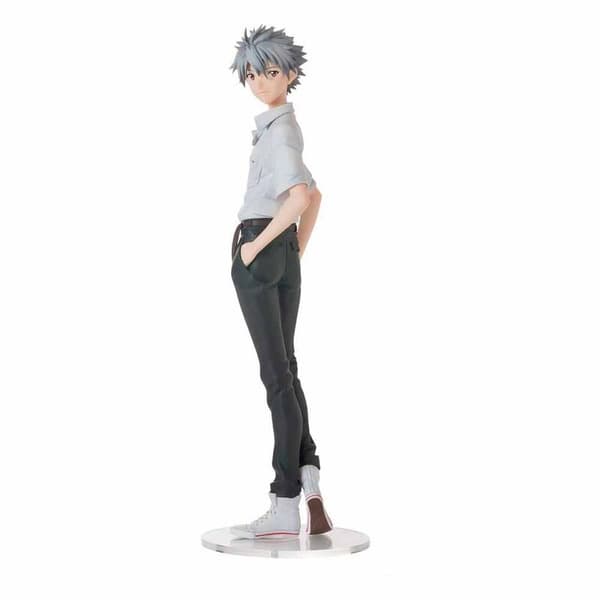Rebuild of Evangelion Kaworu Nagisa Uniform figure 22cm