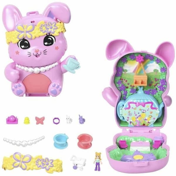 Playset Polly Pocket Tea Time Rabbit Box | CDON