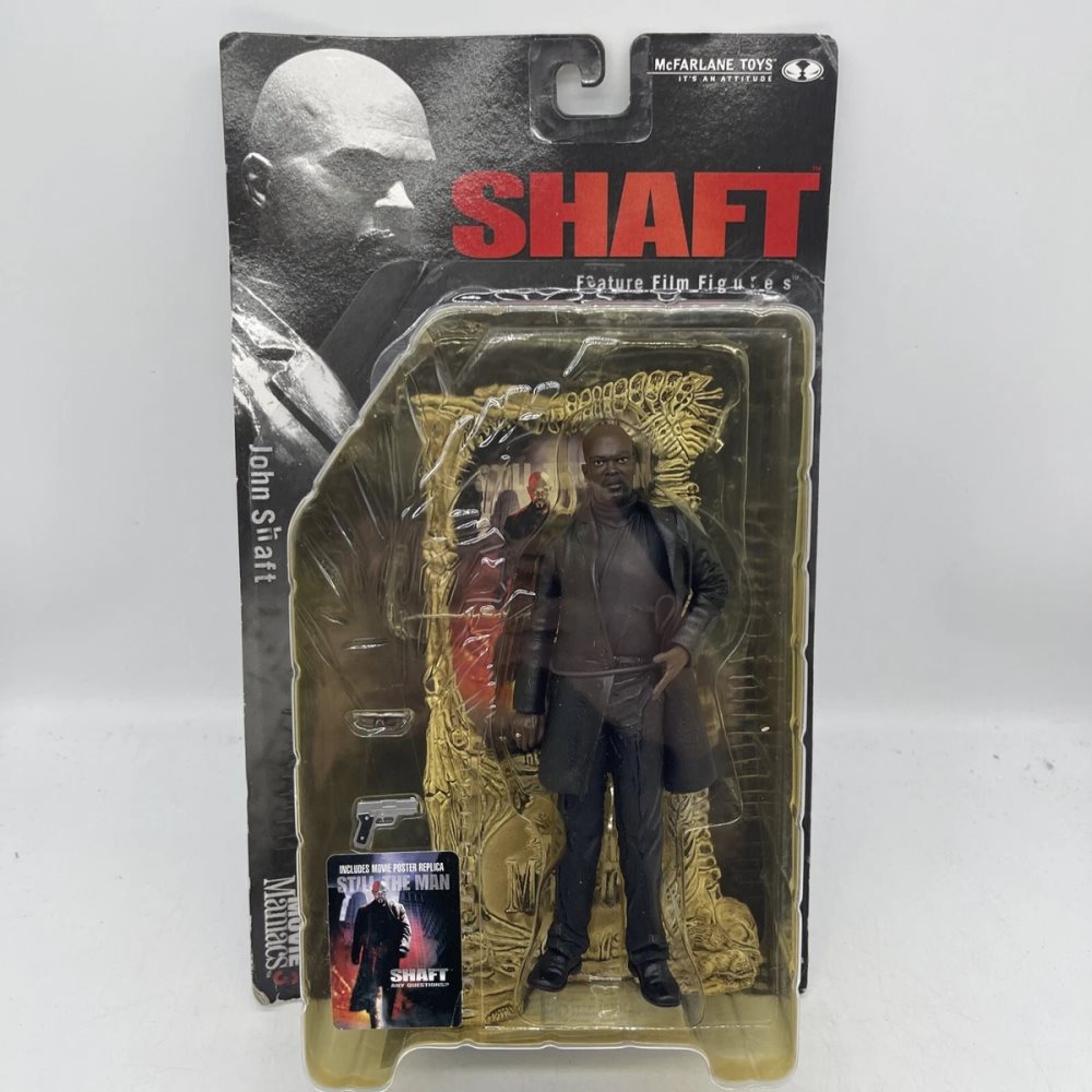SF・ファンタジー・ホラー McFARLANE TOYS MOVIE MANIACS JOHN SHAFT McFarlane Toys Movie Maniacs John Shaft Action Figure New | eBay