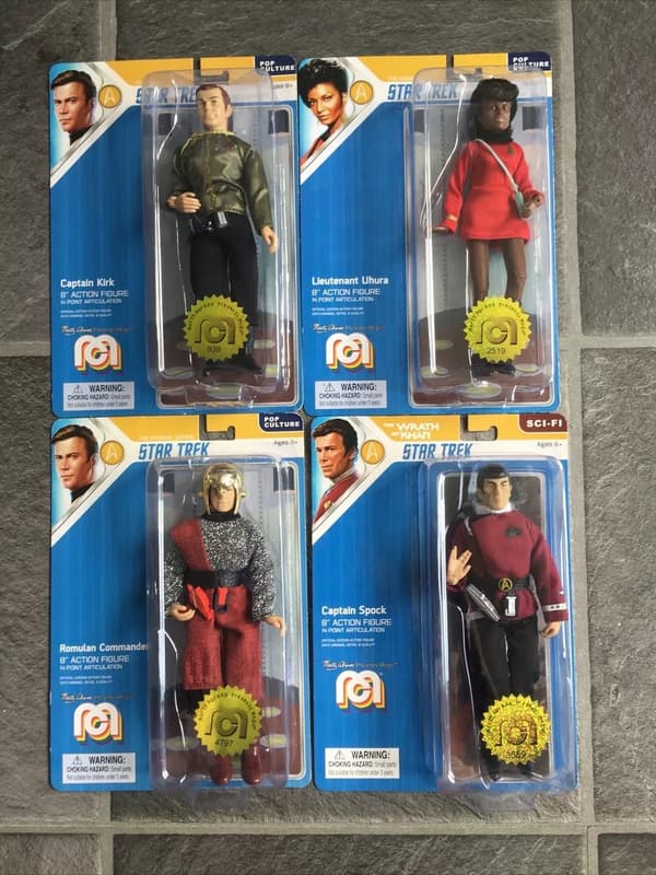 Star Trek Original SeriesCaptain Kirk 8 Romulan Commander Lieutenant ...