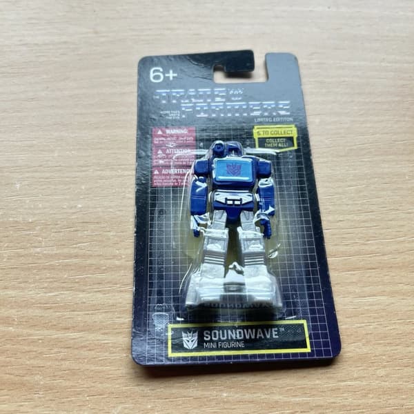 Transformers Soundwave Trans Formers MINI Figure Limited Edition hasbro ...