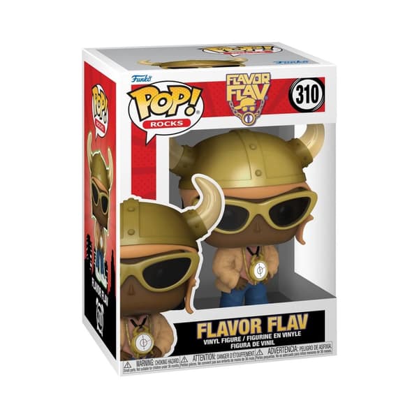 Funko Pop! Rocks Flavor Flav # 16 Vaulted - Public Enemy