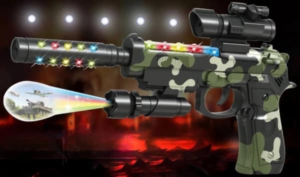 Army Toy Gun Military Assault Glock Pistol Projection Light Sound ...