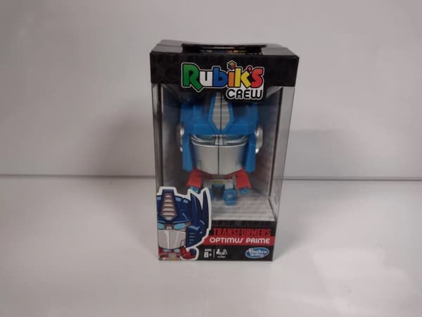 Transformers Optimus Prime Rubiks Crew Puzzleheads Figure | CDON
