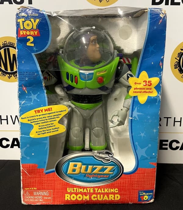 TOY STORY ULTIMATE ROOM GUARD BUZZ LIGHTYEAR 62978 THINKING TOY