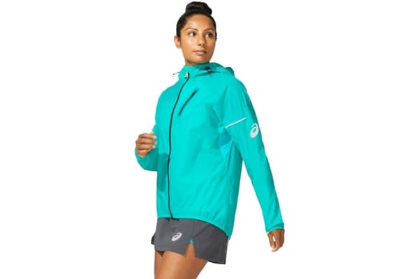 Asics FujiTrail Jacket 2012B930-800, Kvinde, Jakke, Grøn