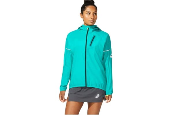 Asics FujiTrail Jacket 2012B930-800, Kvinde, Jakke, Grøn