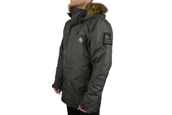 Helly Hansen Coastal 2 Parka, Man, Jackor, kaki