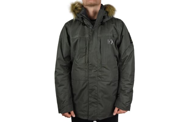 Helly Hansen Coastal 2 Parka, Man, Jackor, kaki