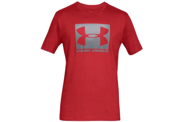 Under Armour Boxed Sportstyle SS Tee 1329581-600, Man, T-shirt, Röd Red M
