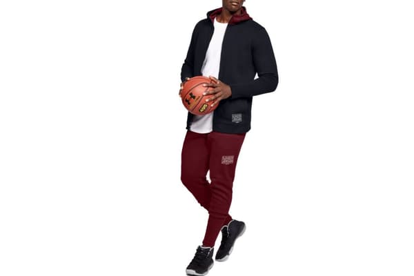 Under Armour Baseline Fleece FZ Hoodie, Mand, Sweatshirts, sort