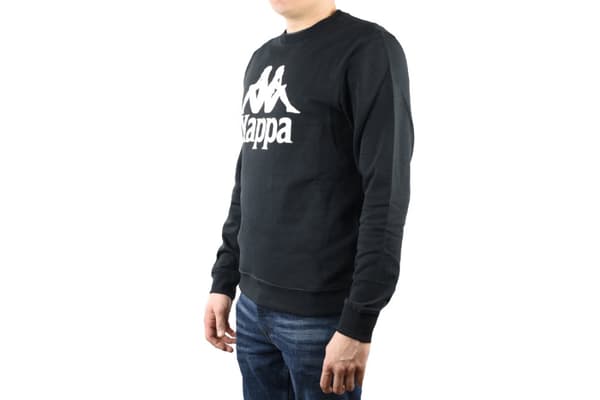 Kappa Sertum RN Sweatshirt, Mand, Sweatshirts, sort