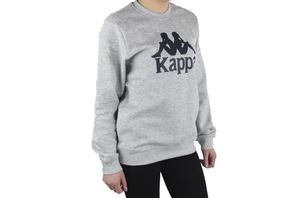 Kappa Sertum Junior Sweatshirt 703797J-15-4101M, til Dreng, Sweatshirts, Grå