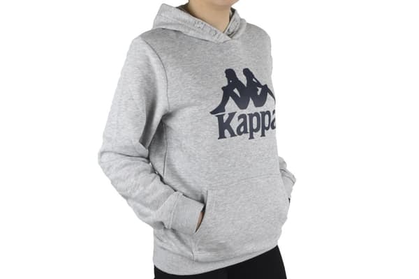 Kappa Taino Kids Hoodie 705322J-18M, för Pojke, Tröjor, Grå