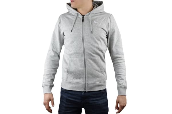 Kappa Veil Hooded, Mand, Sweatshirts, grå L