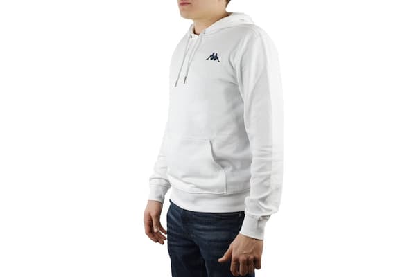 Kappa Vend Hooded, Man, Tröjor, vit