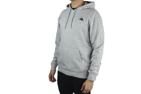 Kappa Vend Hooded 707390-15-4101M, Man, Tröjor, Grå