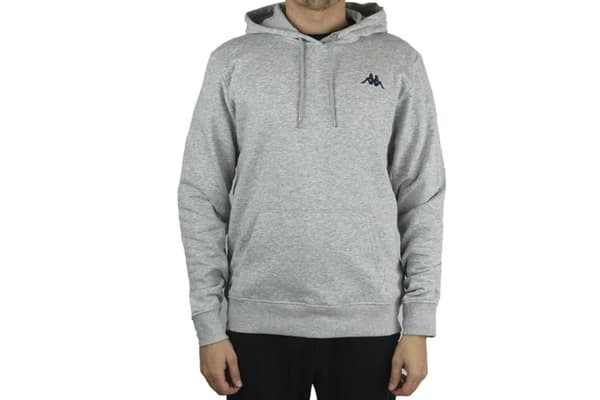 Kappa Vend Hooded 707390-15-4101M, Man, Tröjor, Grå Grey XXL
