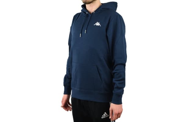 Kappa Vend Hooded, Man, Tröjor, marinblå