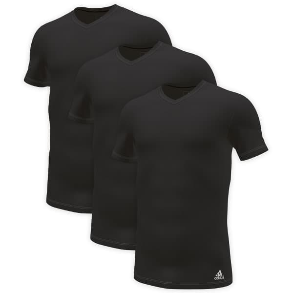 adidas 3-pack Active Flex Cotton V-Neck T-Shirt