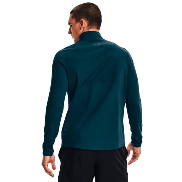 Under Armour ColdGear Rush Mock 1366059-413, Mand, Langærmet, Grøn