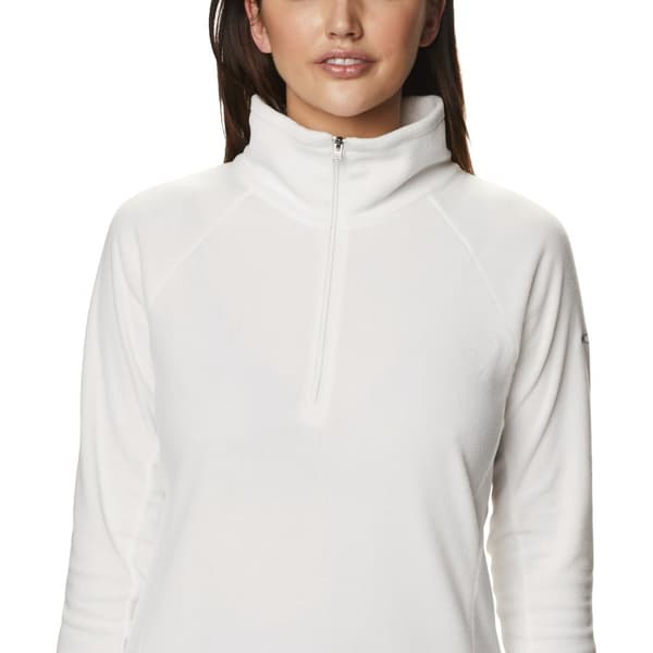 Columbia Glacial IV Half Zip Fleece 1802201125, Kvinna, Jersey, Vit