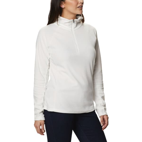Columbia Glacial IV Half Zip Fleece 1802201125, Kvinna, Jersey, Vit
