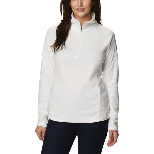 Columbia Glacial IV Half Zip Fleece 1802201125, Kvinna, Jersey, Vit
