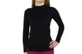 Miniatyrbillede 1 af 4: GymHero Longsleeve Seamless 766-BLACK, Kvinde, Langærmet, Sort