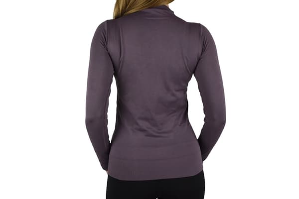 GymHero Longsleeve Seamless 767-MAUVE, Kvinde, Langærmet, Lilla