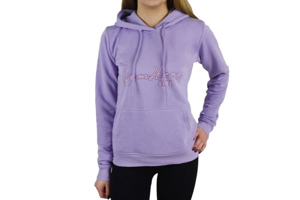 GymHero Hoodie 783-LAVENDER, Kvinna, Tröjor, Lila Purple M