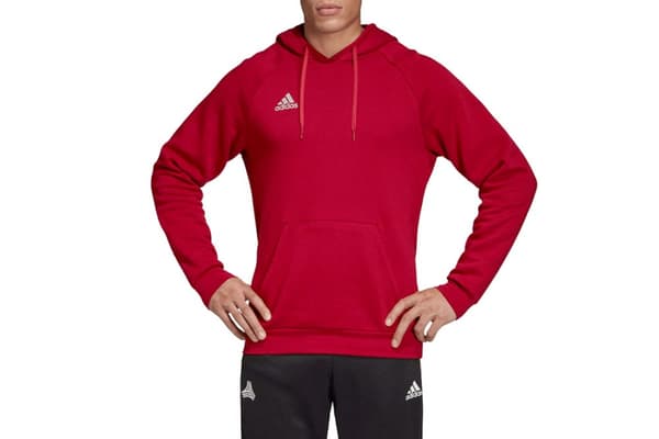 adidas Tan Hooded Sweatshirt DZ9613, Man, Tröjor, Vinröd Burgundy M