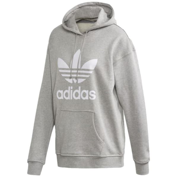 adidas Trefoil Hoodie FM3304, Kvinde, Sweatshirts, Grå