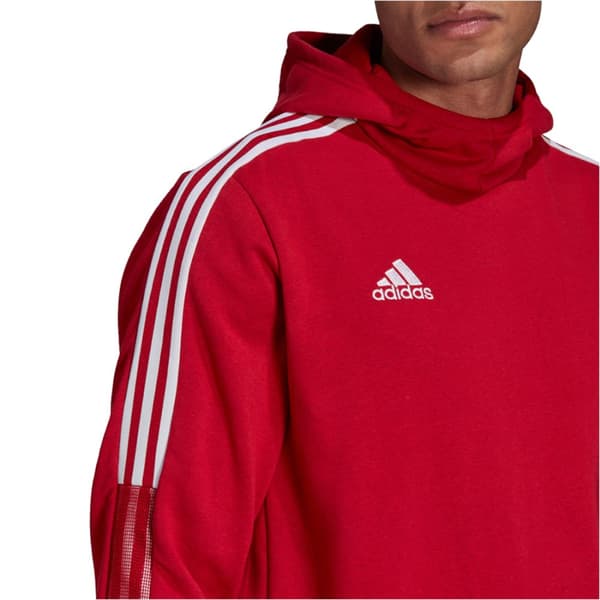 adidas Tiro 21 Sweat Hoody GM7353, Mand, Sweatshirts, Rød