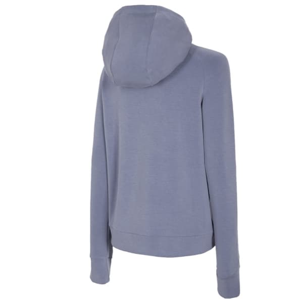 4F Women's Hoodie H4L21-BLD017-32S, Kvinna, Tröjor, Blå
