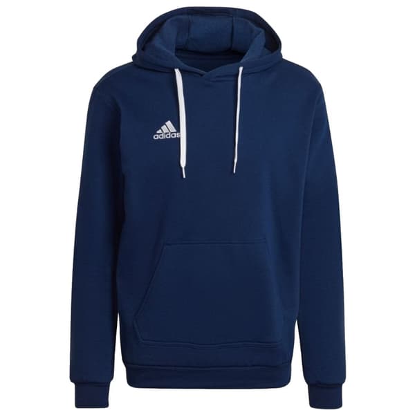 adidas Entrada 22 Sweat Hoodie H57513, Mand, Sweatshirts, Marine blå