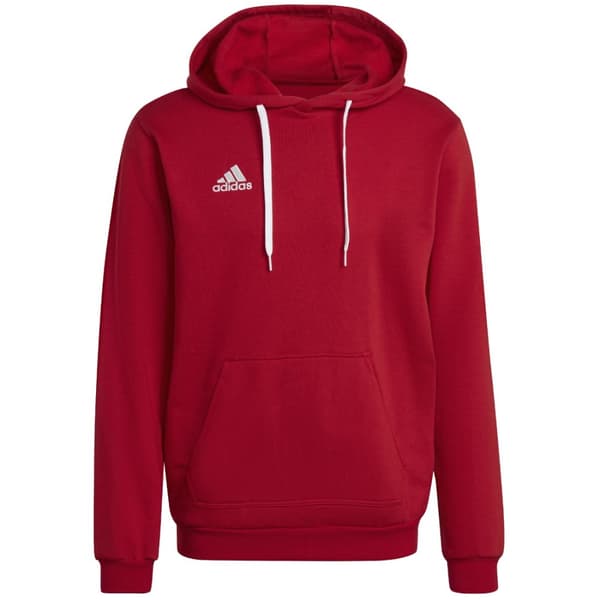 adidas Entrada 22 Sweat Hoodie H57514, Mand, Sweatshirts, Rød Red S