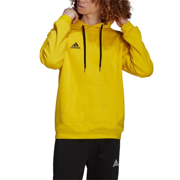 adidas Entrada 22 Sweat Hoodie HI2140, Man, Tröjor, Gul