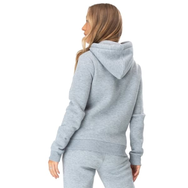 Justhype Scribble Logo Hoodie HYPSCRIBW009, Kvinna, Tröjor, Grå