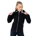 Miniatyrbild 2 av 3: Justhype Drawstring Zip Hoodie HYPWOMHOOD001, Kvinna, Tröjor, Svart