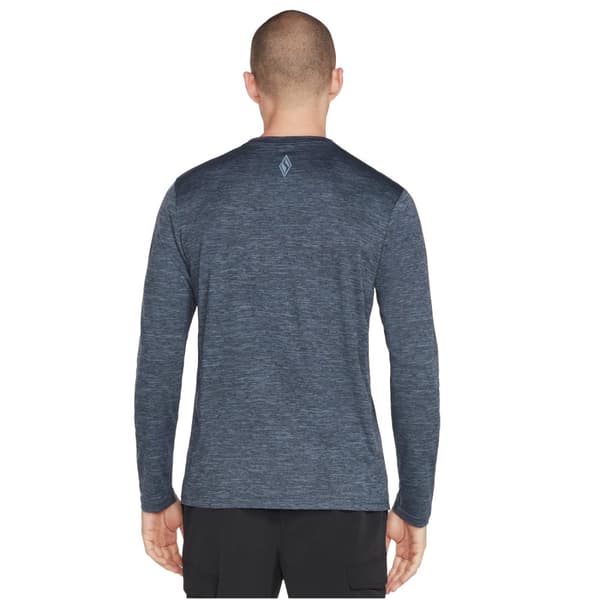 Skechers On the Road Long Sleeve M3LT157-BLGY, Man, Långärmad, Blå