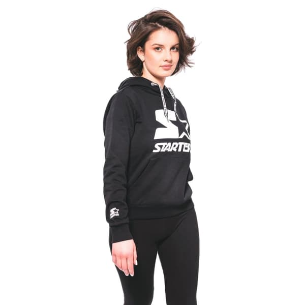 Starter Woman Blouse Hoodie SDG-001-BD-200, Kvinna, Tröjor, Svart