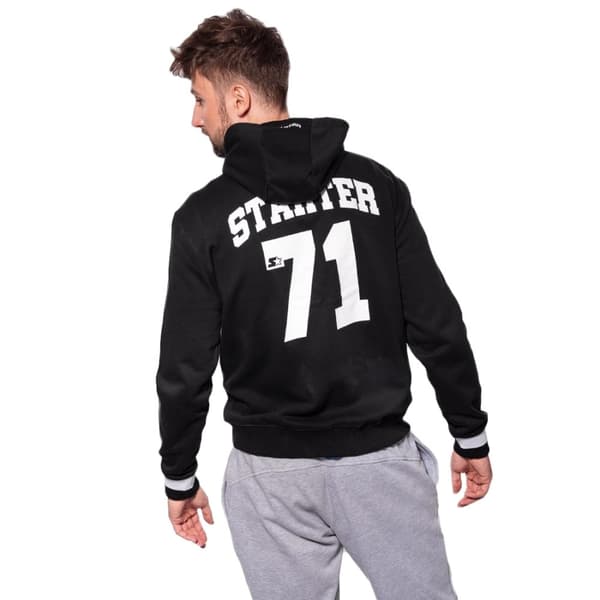 Starter Man Blouse Zip Hoodie SMG-004-BD-200, Man, Tröjor, Svart