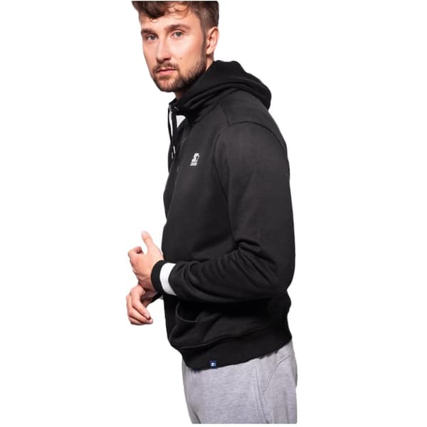 Starter Man Blouse Zip Hoodie SMG-004-BD-200, Man, Tröjor, Svart