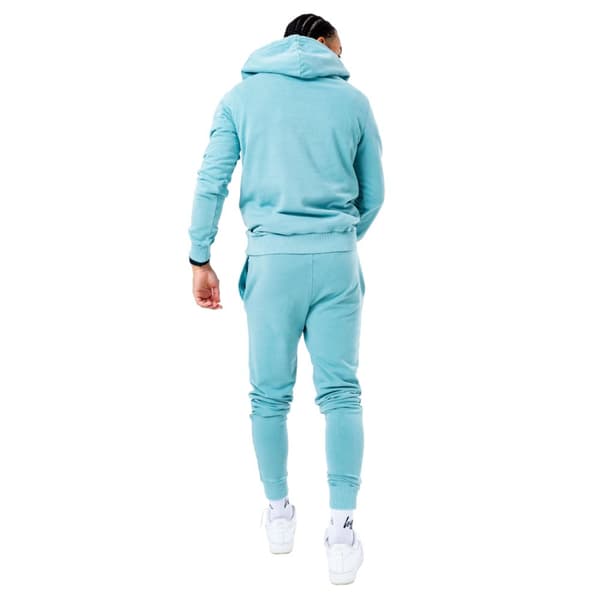Justhype Acid Wash Joggers TWLR-138, Man, Byxor, Blå
