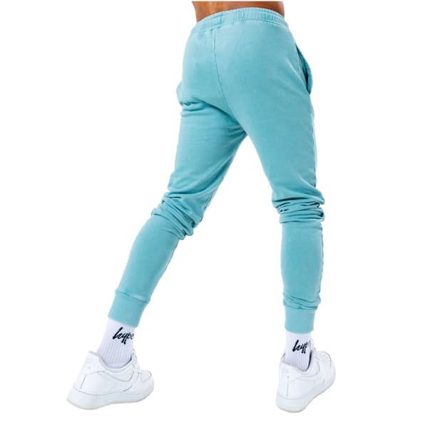 Justhype Acid Wash Joggers TWLR-138, Man, Byxor, Blå