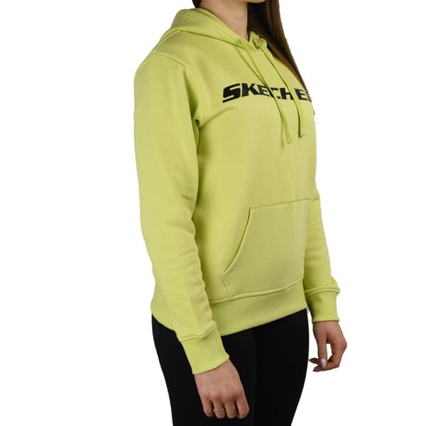 Skechers Heritage Hoodie WHD65-LIME, Kvinde, Sweatshirts, Grøn